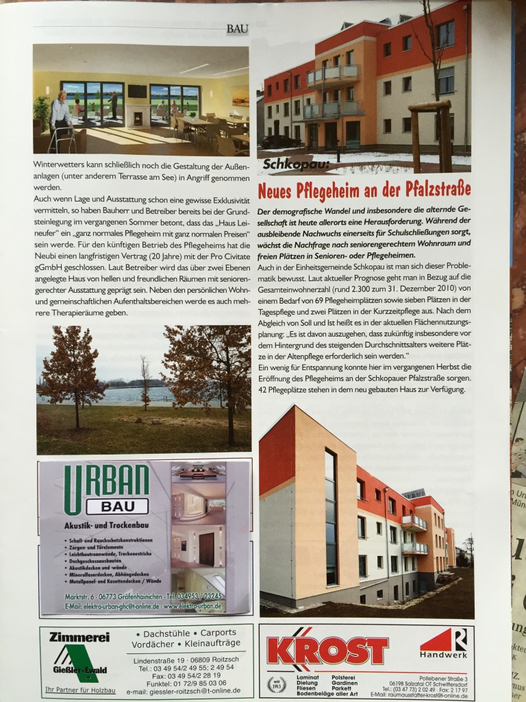 Palais am See 1, BTF